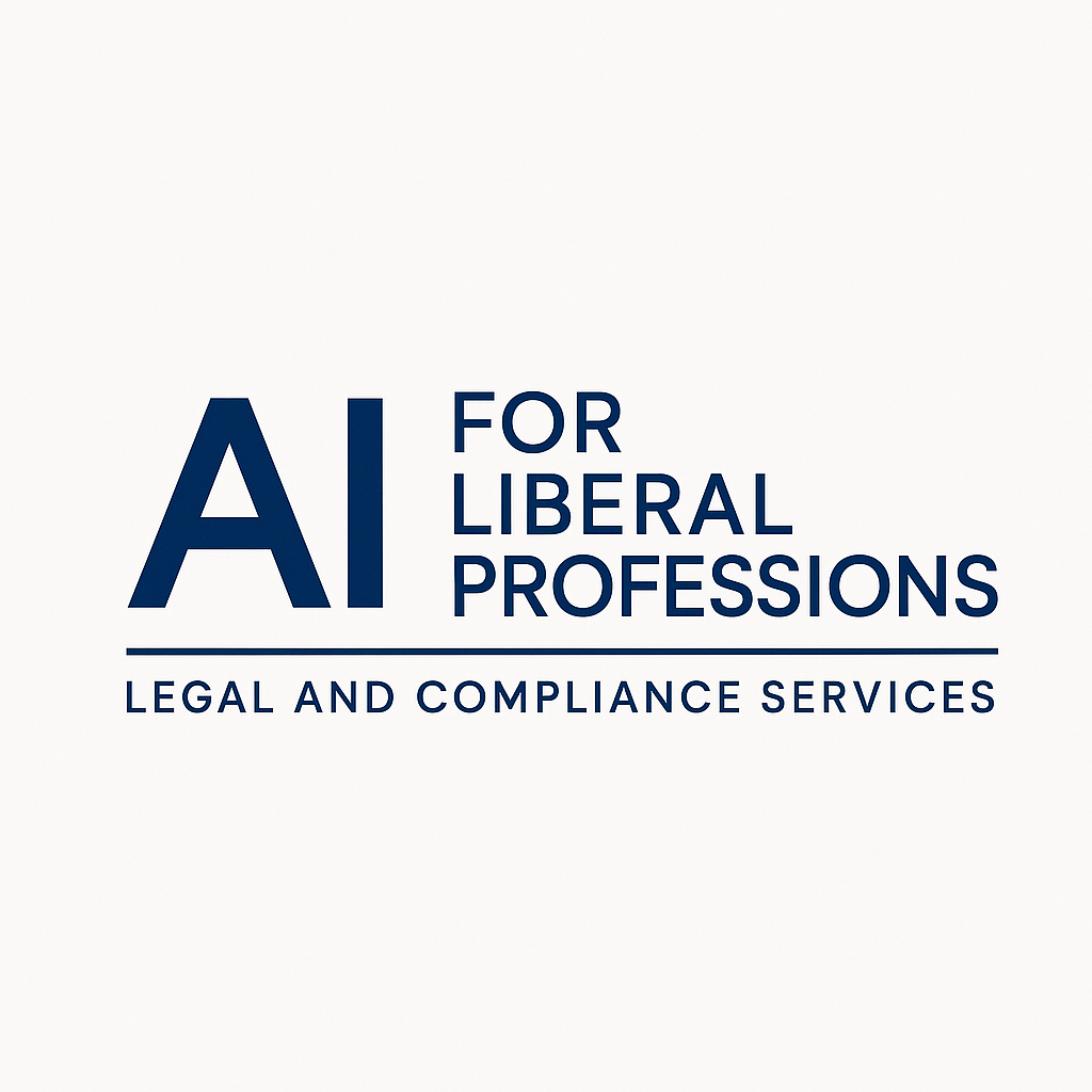 Artificial intelligence for liberal professions : legal and compliance services